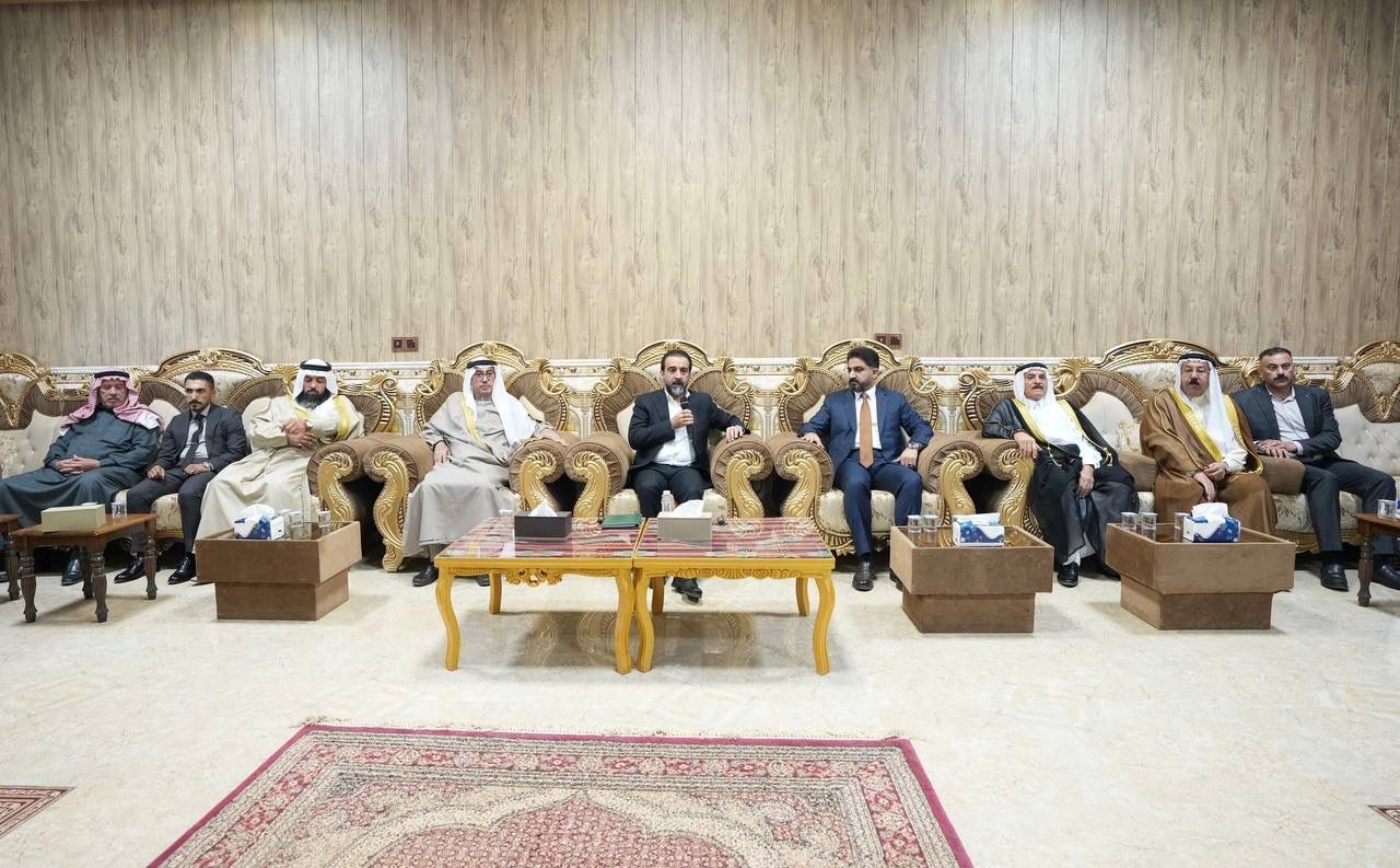 الرئيس الحلبوسي يواصل جولاته في غرب الأنبار