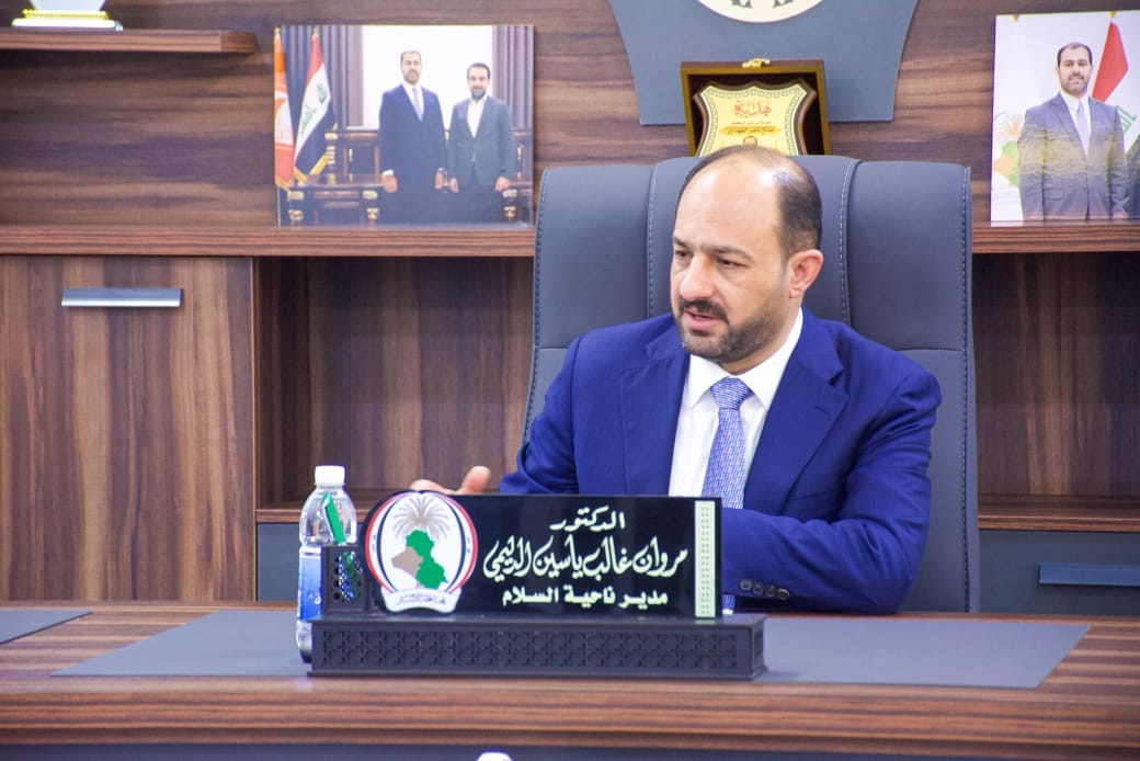 محافظ الأنبار يضع حجر الأساس لمشروع إستراتيجي في قطاع الزراعة