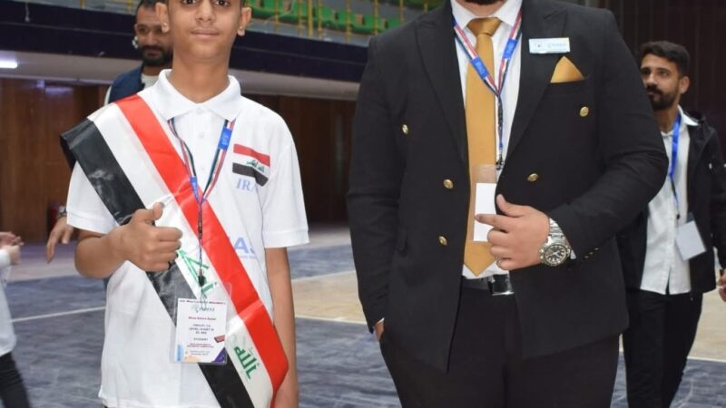 موهبة أنبارية تتصدر العالم في الحساب الذهني