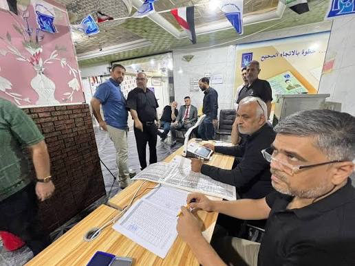 المفوضية توزع 2.5 مليون بطاقة بايومترية انتخابية