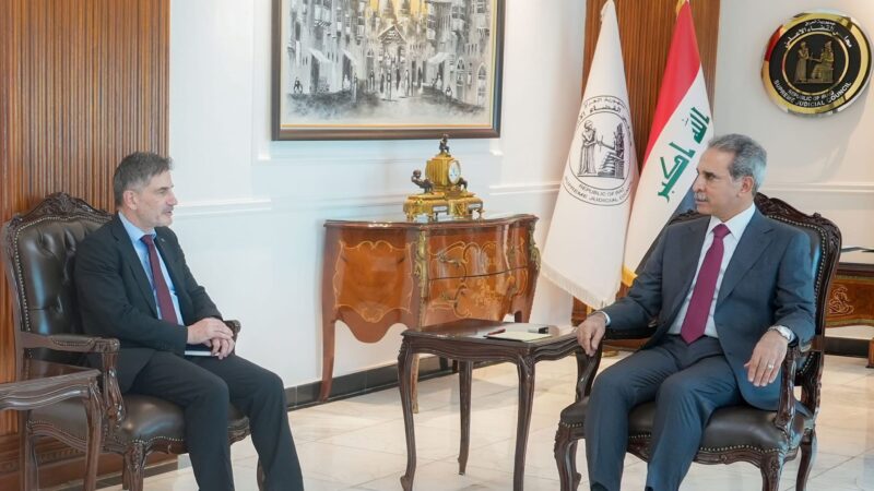 رئيس مجلس القضاء الأعلى يبحث التعاون مع الاتحاد الأوروبي