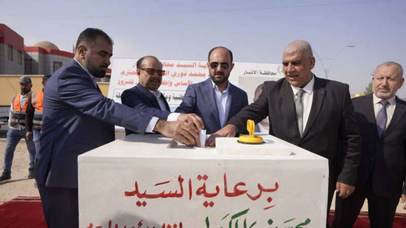 محافظ الأنبار يطلق حزمة مشاريع خدمية جديدة