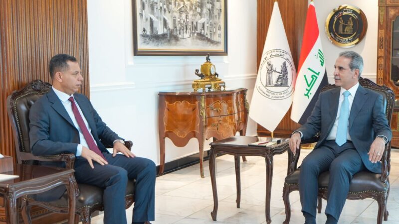 القاضي زيدان يؤكد على أهمية الحفاظ على المنجز الديمقراطي