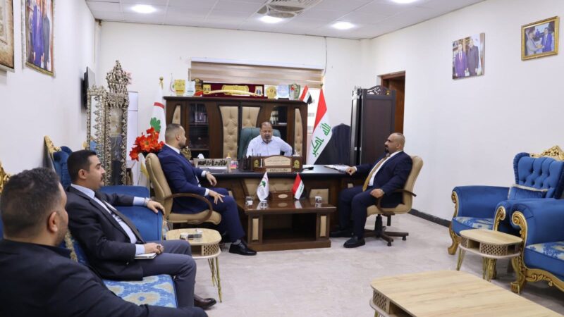 صحة الأنبار ووفد وزاري يبحثان تعزيز إجراءات مكافحة العدوى
