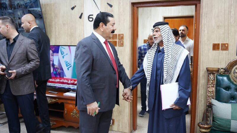 جولة لمدير تربية الأنبار لمتابعة العمل والخدمات
