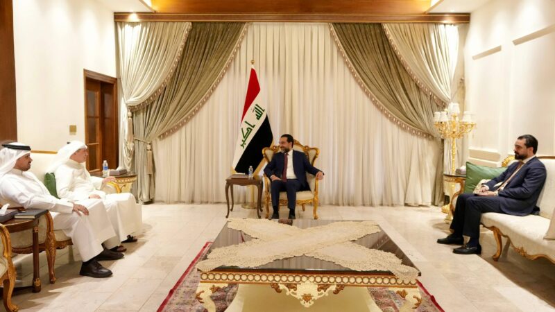 الرئيس الحلبوسي يستقبل سفيرَ دولة الكويت ويبحث معه العلاقات والتعاون بين البلدين الشقيقين
