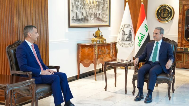رئيس مجلس القضاء ومحافظ البنك المركزي يبحثان الملفات المتعلقة بتعزيز الاستقرار المالي