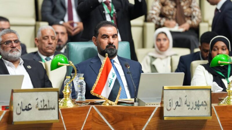 رئيس البرلمان السيد هيبت الحلبوسي: ندعو لتعزيز الحوار بين دول المنطقة بما يحفظ الأمن والاستقرار ويحقِّق المصالح