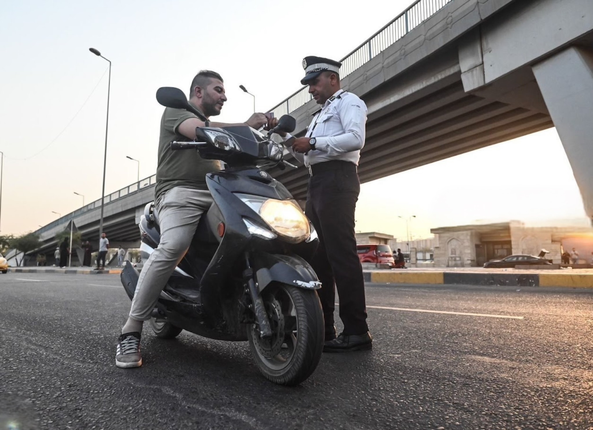 المرور: سجلنا التزاماً من أصحاب الدراجات النارية بالتعليمات بعد ترقيمها